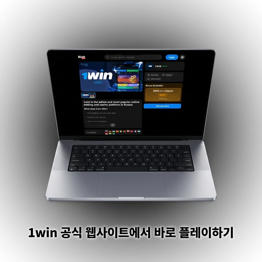 1win 공식 웹사이트에서 앱 없이 스포츠 베팅, 카지노, 라이브 게임 즉시 이용 가능
