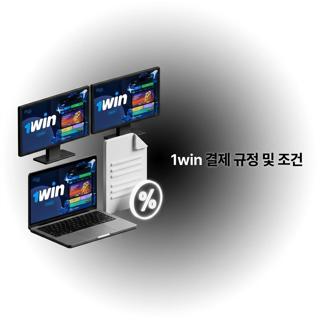 1win 결제 규정: 본인 명의 사용, 계정 인증, 롤오버 조건, 출금 한도 등 주요 입출금 조건 안내
