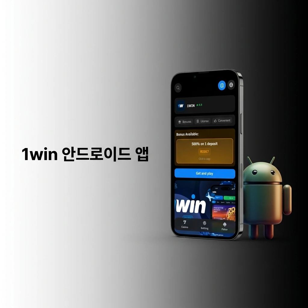 1win 안드로이드 앱 무료 다운로드 – 모바일 베팅 및 카지노 게임 설치 안내