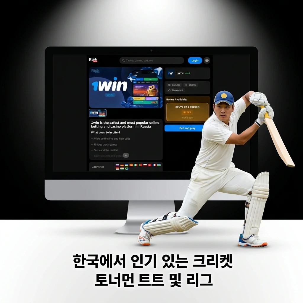 한국에서 인기 있는 크리켓 토너먼트와 리그 소개, ICC 월드컵·IPL·애쉬즈 배팅 정보