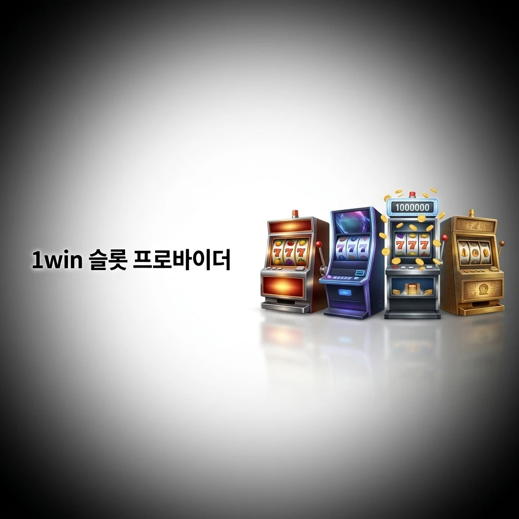 1win 슬롯 프로바이더 목록 - Pragmatic Play, NetEnt, Microgaming 등 100개 이상의 게임사 제공