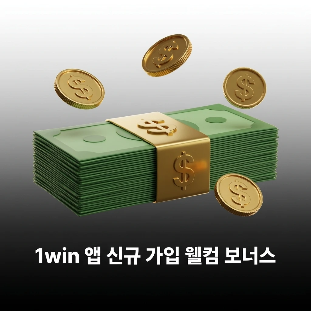 1win 앱 신규 가입 웰컴 보너스 - 스포츠 및 카지노 첫 입금 최대 500% 보너스 혜택