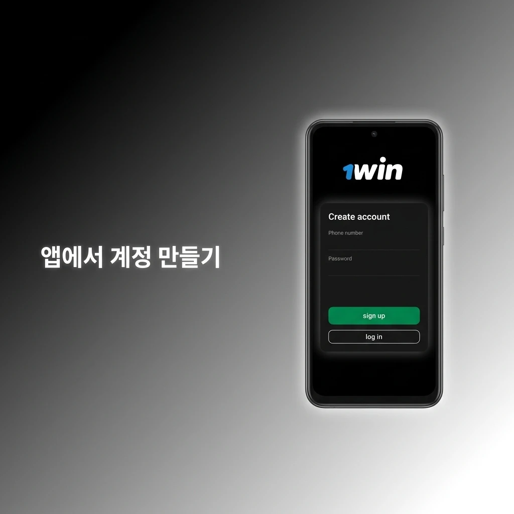1win 앱 회원가입 절차 안내 - 이메일 또는 전화번호로 계정 생성 및 KYC 인증 완료