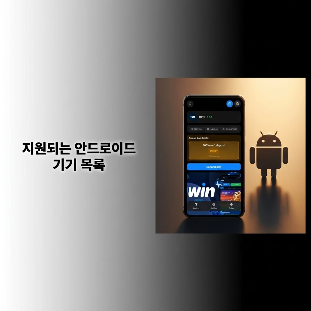 1win PWA 지원 안드로이드 기기 목록 삼성 갤럭시 구글 픽셀 샤오미 OPPO OnePlus LG 포함