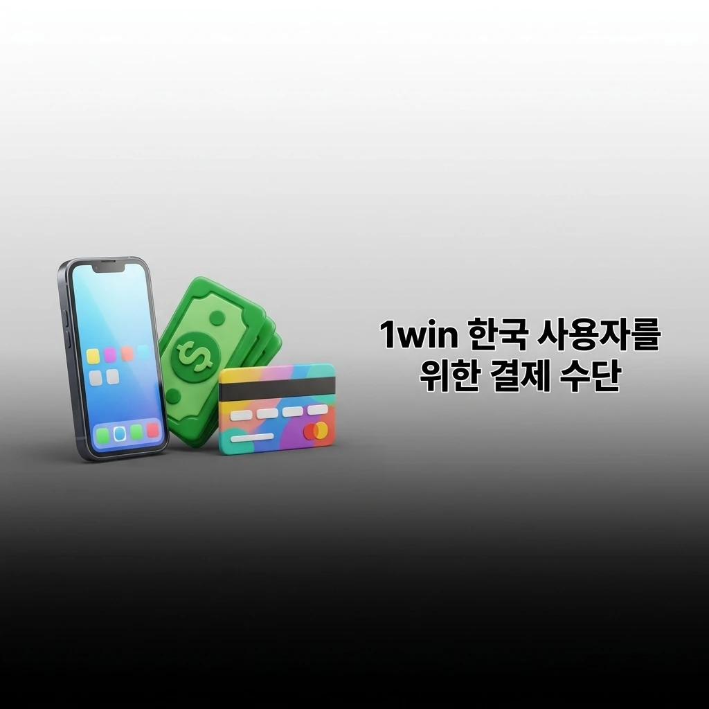 1win 한국 결제 수단: 계좌이체, Visa, MasterCard, 암호화폐, 전자지갑 지원 안내