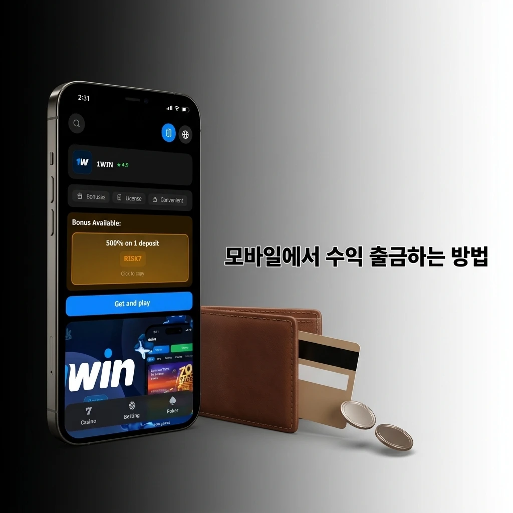 모바일에서 수익 출금하는 방법: 로그인 후 출금 메뉴 선택, 금액 입력, 출금 신청 버튼 클릭