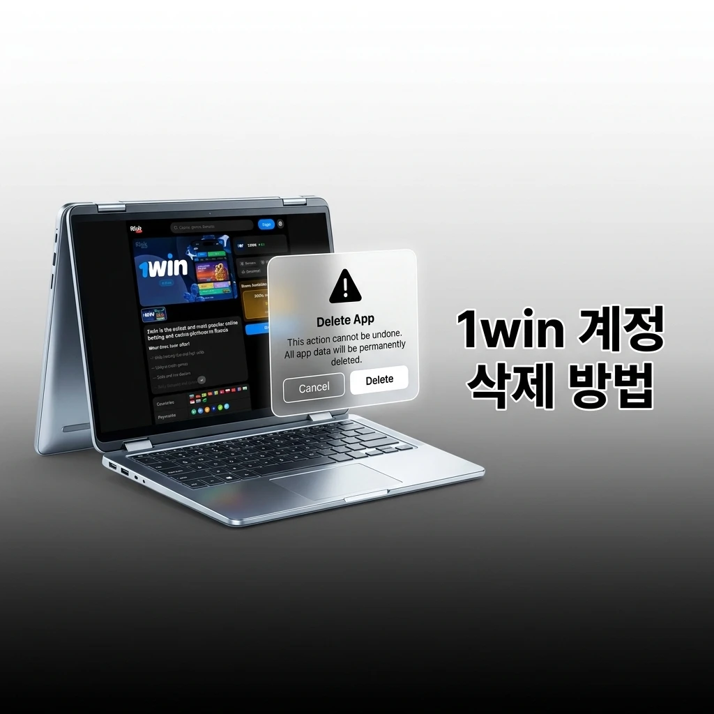 1win 계정 삭제 방법: 고객 지원 통해 요청, 출금 완료 후 본인 인증 및 삭제 확인