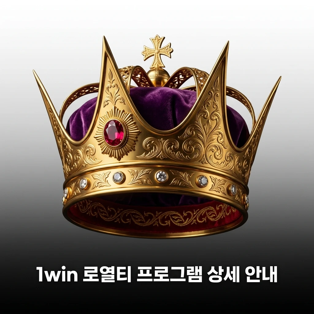 1win 로열티 프로그램 포인트 적립, VIP 등급 혜택 및 포인트 환전 안내 인포그래픽