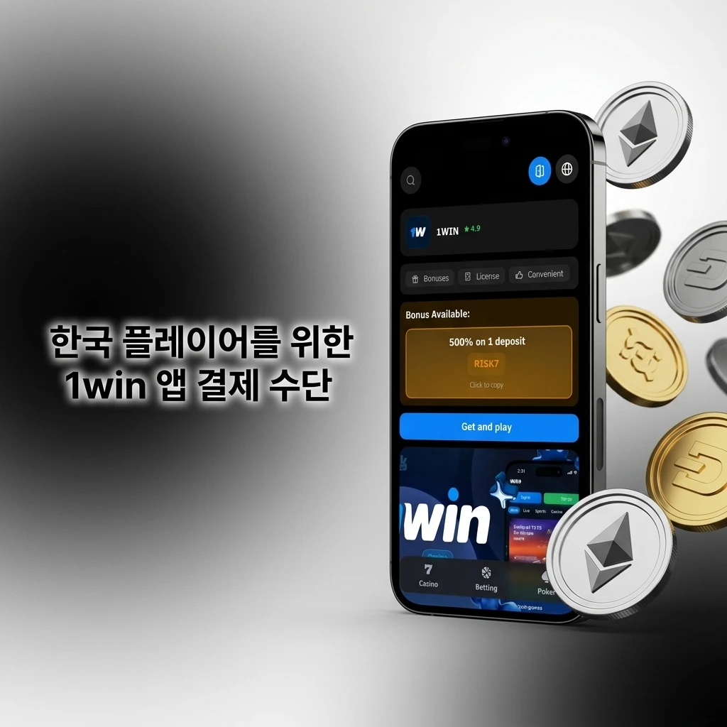 1win 앱 한국 결제 수단: 카카오페이, 비자, 마스터카드, 비트코인, 이더리움, 은행 이체 지원