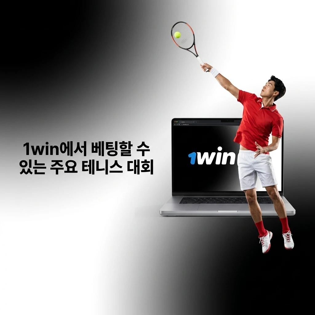 1win 테니스 베팅 주요 대회: 호주오픈, 프랑스오픈, 윔블던, US오픈, ATP파이널스 등