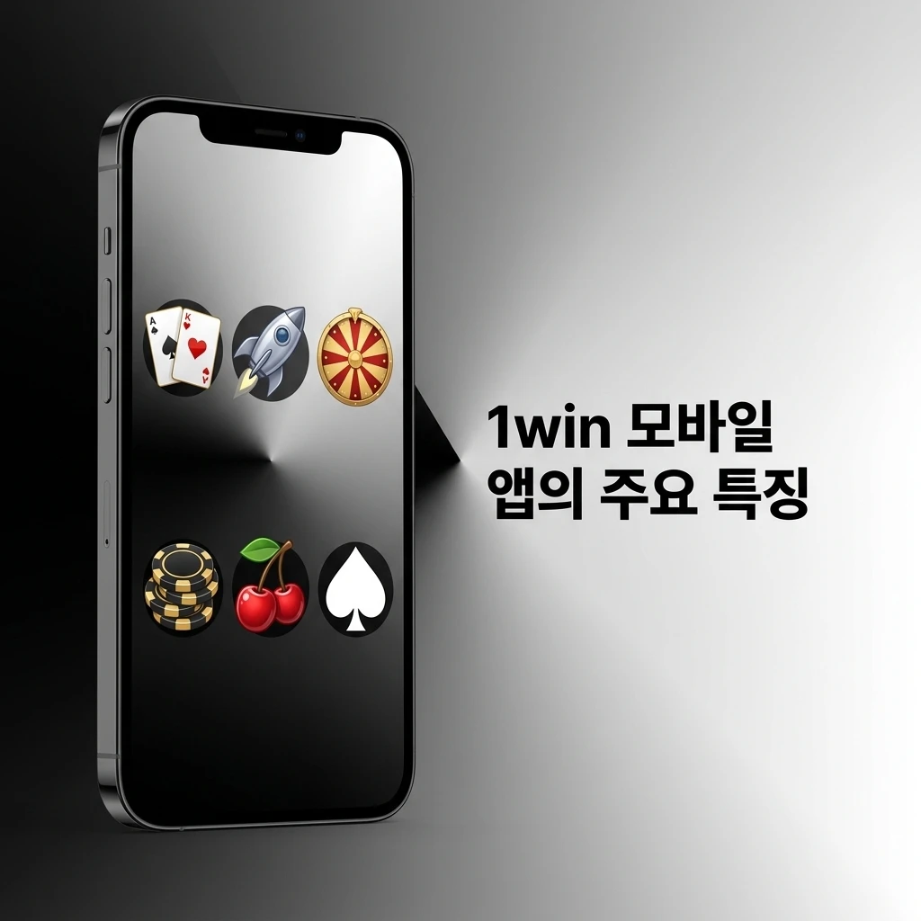 1win 모바일 앱 주요 특징: 한국어 지원, 카카오페이 결제, 스포츠 베팅 및 카지노 게임 통합 플랫폼