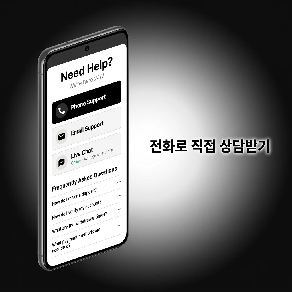 고객센터 전화 상담 안내 - 24시간 운영, 계정 보안 및 긴급 문의 즉시 연결