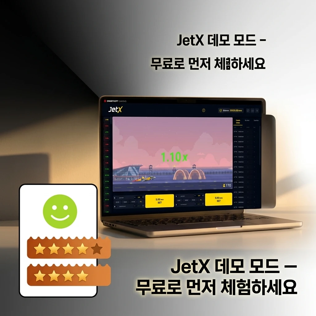 1win JetX 데모 모드 화면 - 입금 없이 무료로 체험 가능한 게임 인터페이스