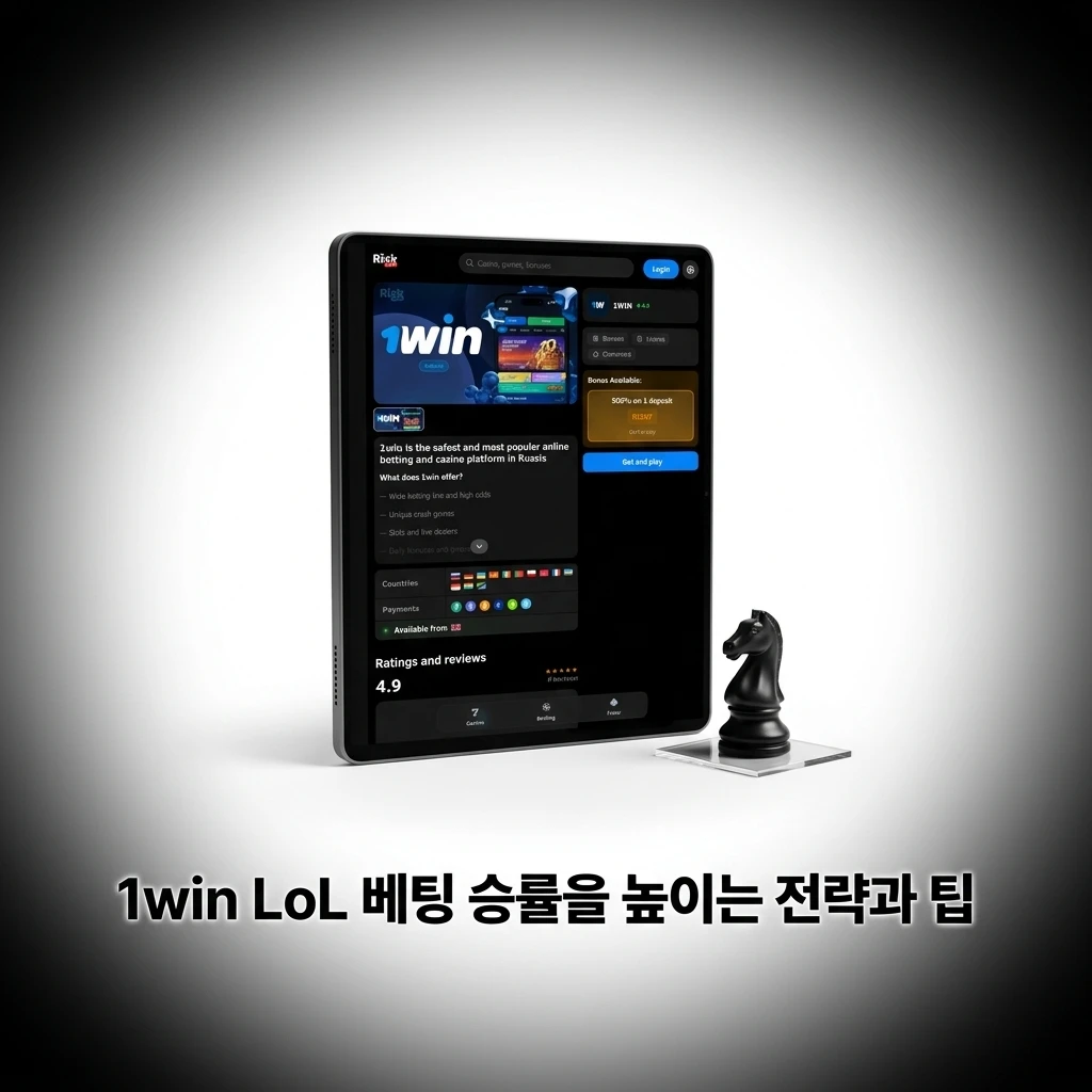 1win LoL 베팅 승률 향상을 위한 전략: 뱅크롤 관리, 팀 폼 분석, 패치 메타 파악 및 가치 베팅 팁
