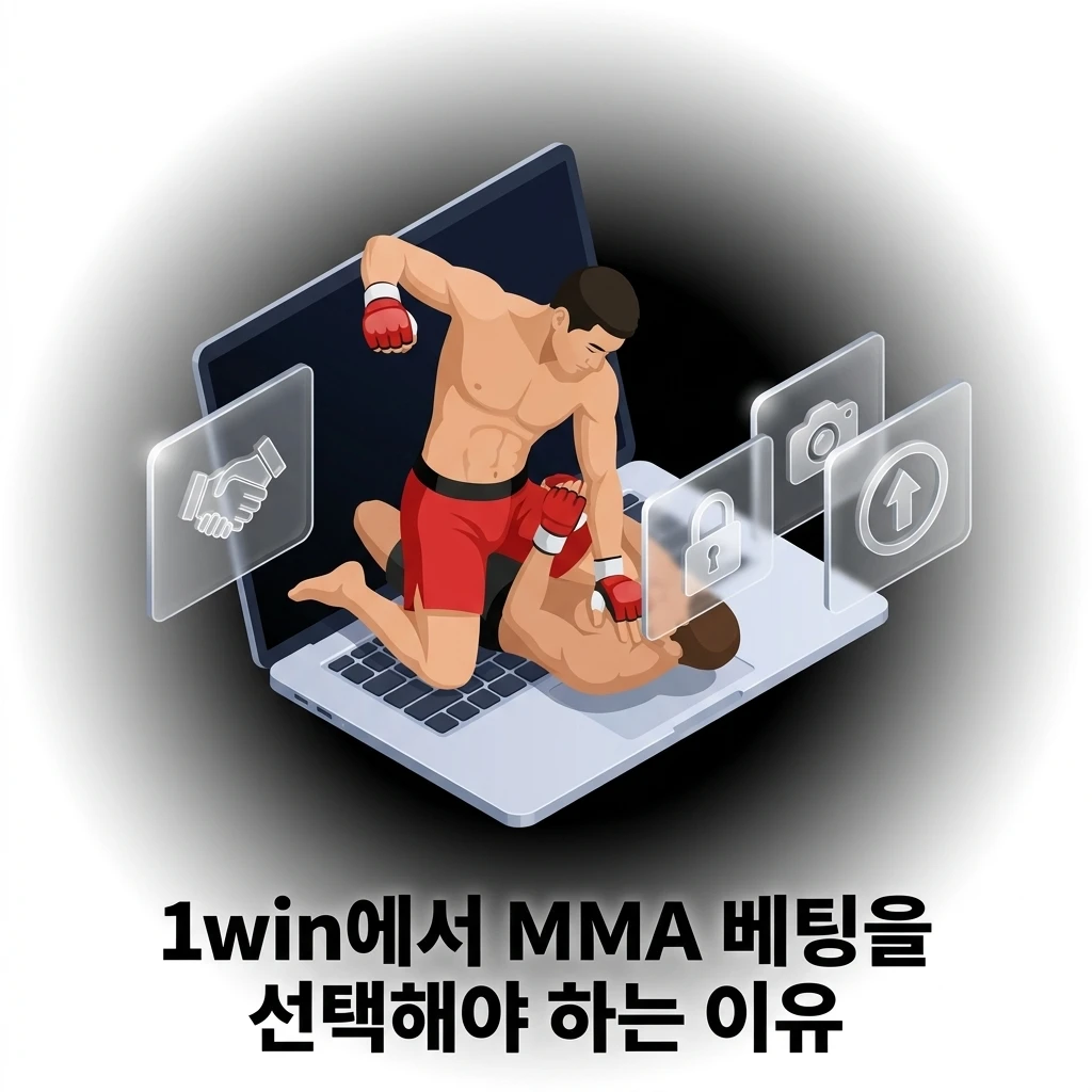 1win MMA 베팅 플랫폼 장점 - UFC 등 다양한 대회, 높은 배당률, 라이브 베팅, 한국어 지원
