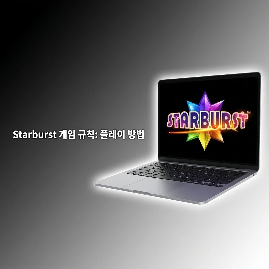 Starburst 슬롯 게임 규칙, 5릴 3행 구조와 와일드 심볼 리스핀 기능 설명