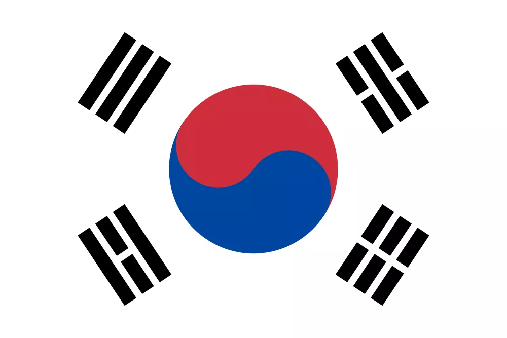 south korea flag.